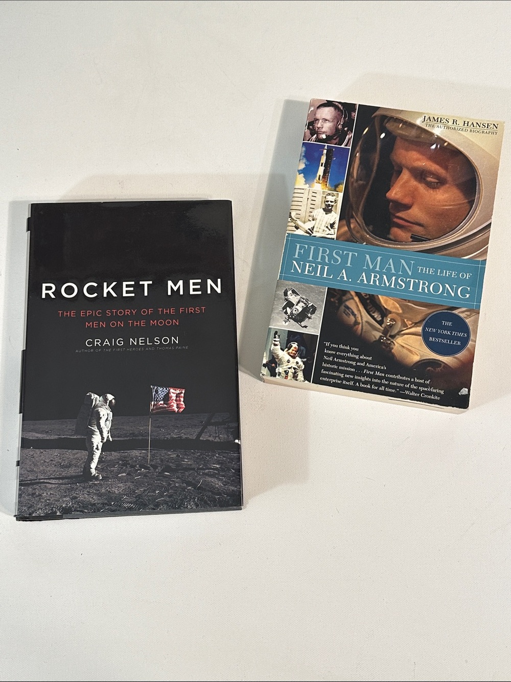 2 SPACE / MOON NON FICTION BOOKS
